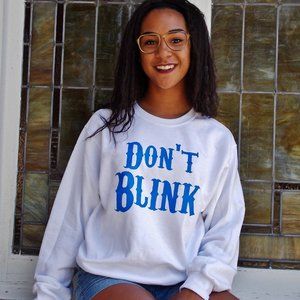 Doctor Who Don't Blink Sweatshirt. New.